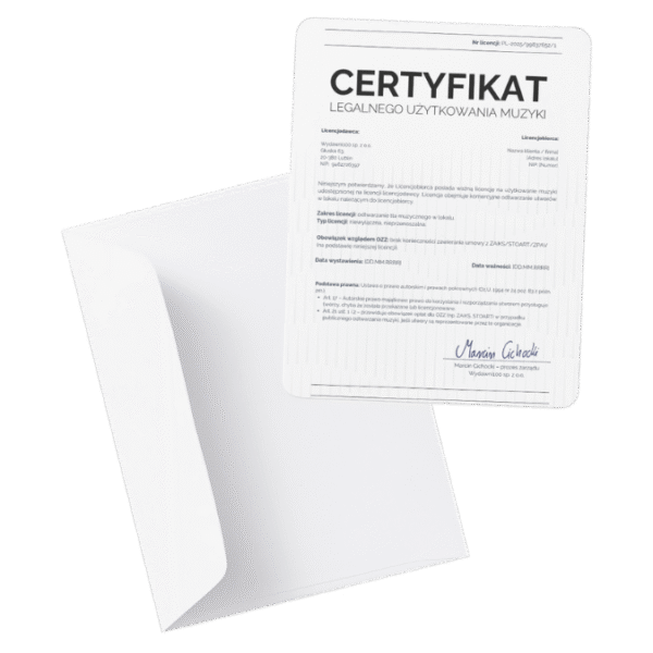Paczka muzyki z dożywotnim certyfikatem legalności - obrazek 3